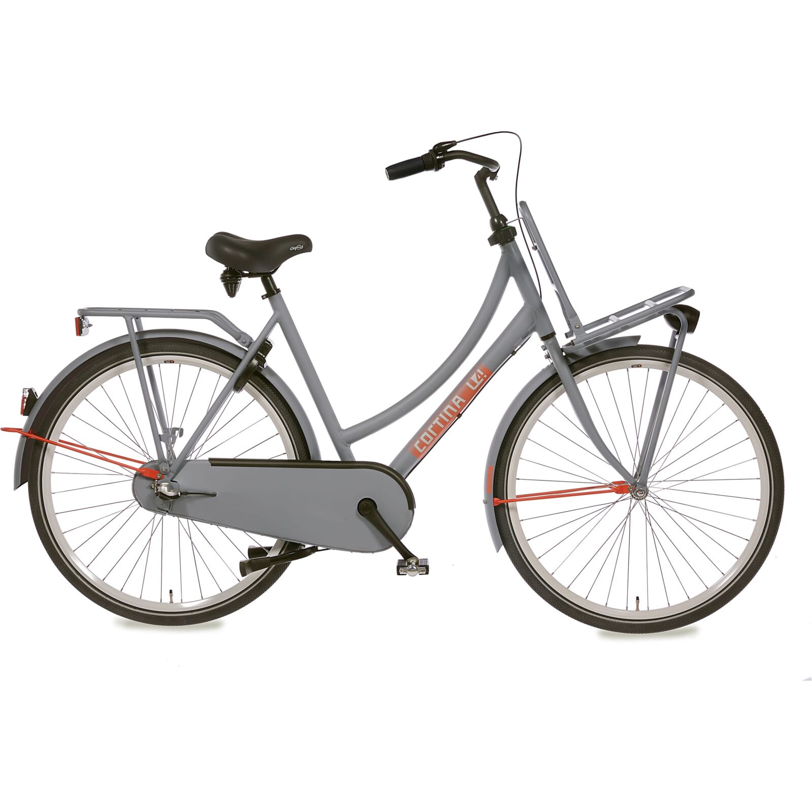 Cortina U4 Transport Fashion RN3 2022 Dames Transportfiets Stone Grey Matt 57 Cm