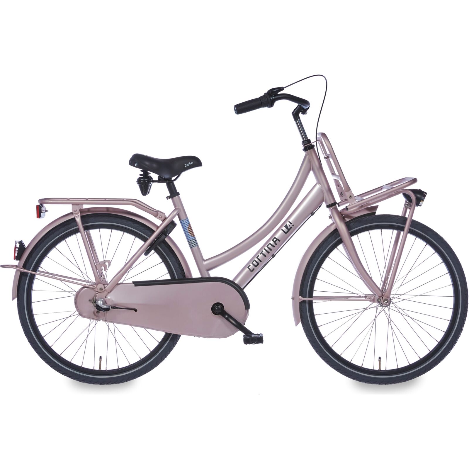 Cortina U4 Transport Mini Fashion RN3 26 Inch 2023 Meisjes Kinderfiets Metallic Briljant Silver Matt