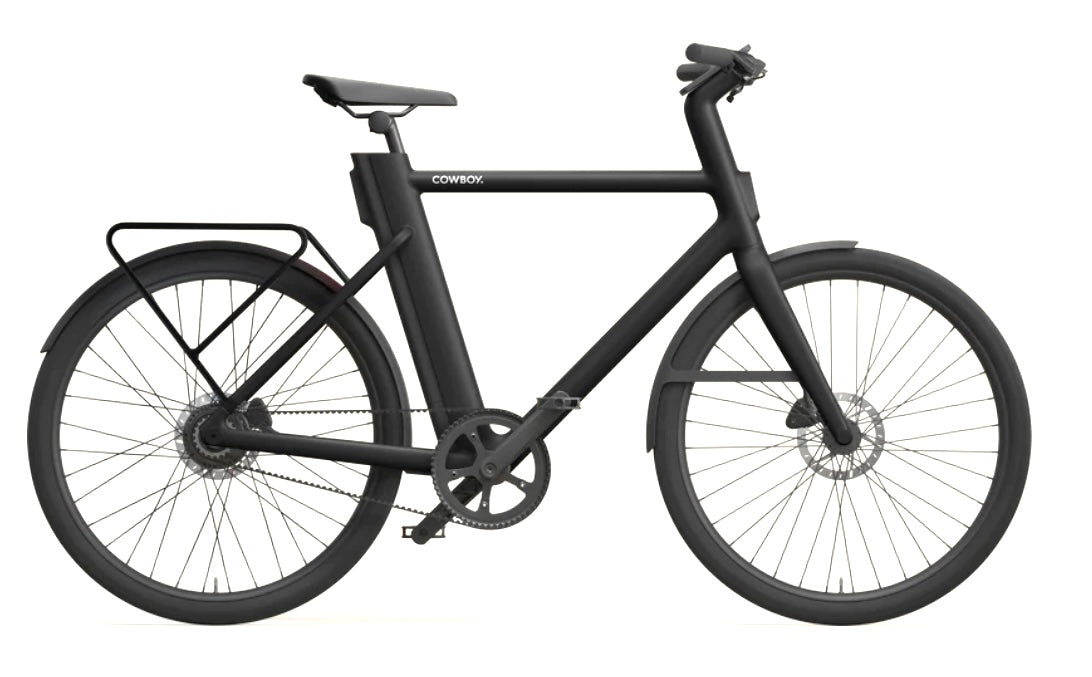 Cowboy Cruiser Performance Heren Met Bagagedrager Zwart Elektrische Fiets Zwart 59 Cm