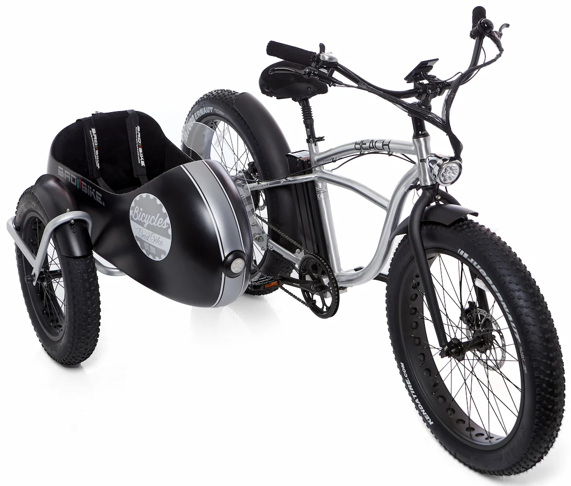 Elektrische Fatbike Zijspan Fiets Beach Cruiser Bad Bike 250W