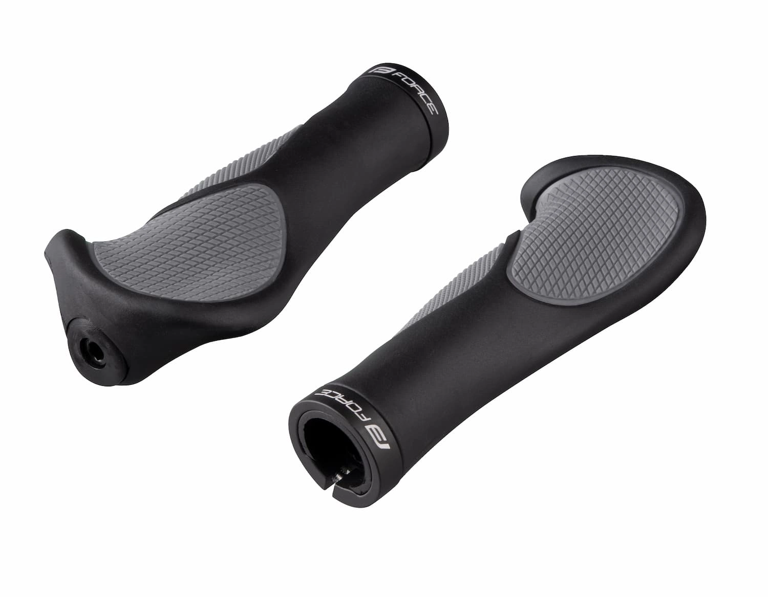 Fietshandvatten Force anatomic Zwart-Grijs