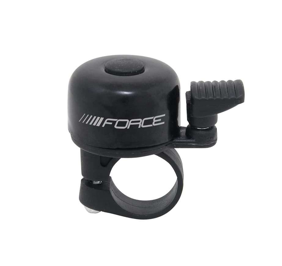Fietsbel Force Mini Staal 222mm Zwart