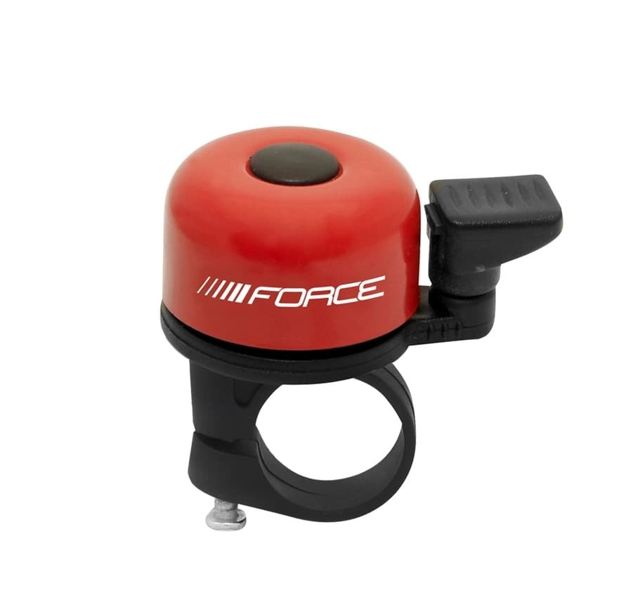 Fietsbel Force Mini Staal 222mm Rood