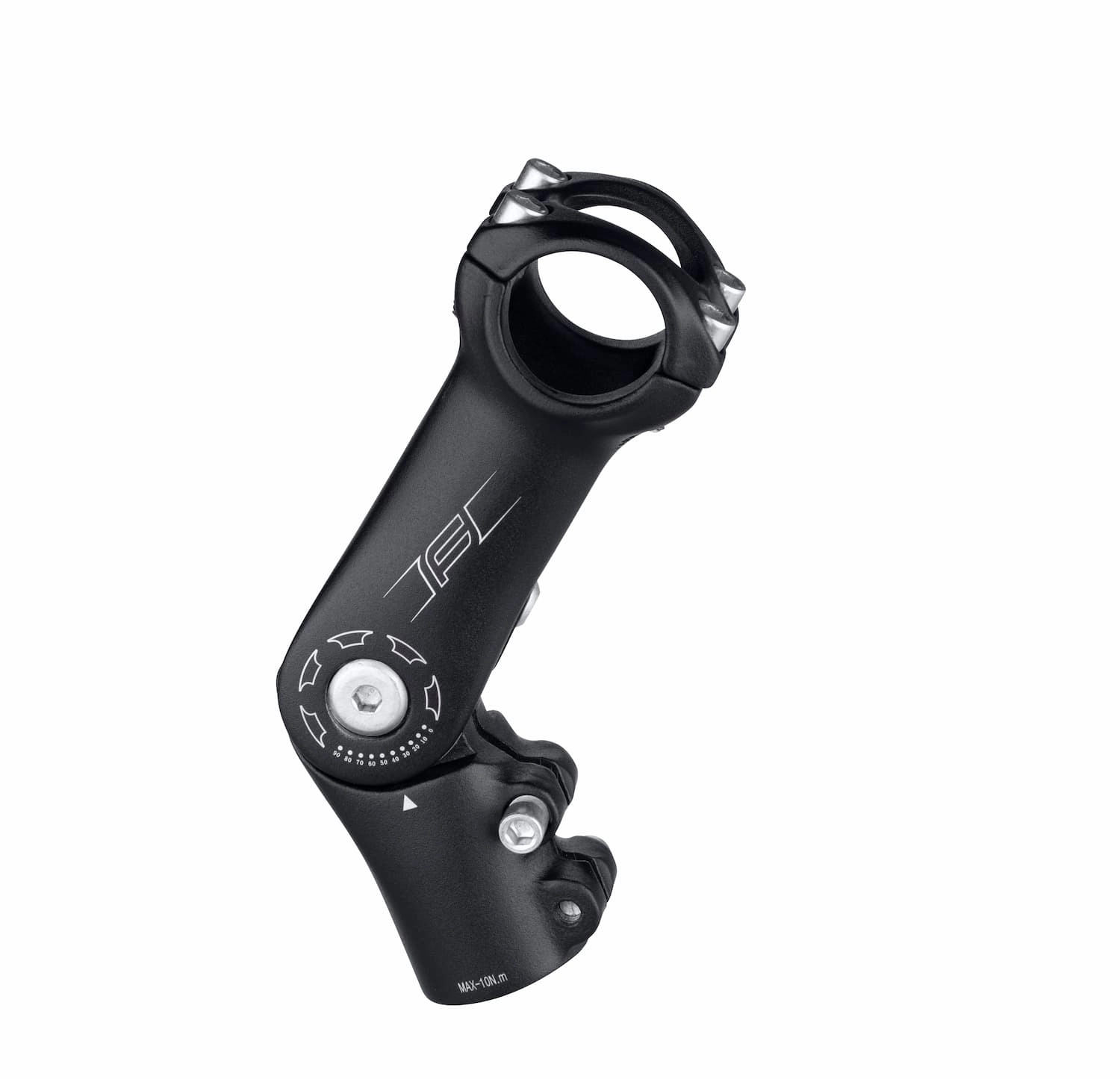 Verstelbare stuurpen inbouw Force S6.3 318/90mm Al Zwart