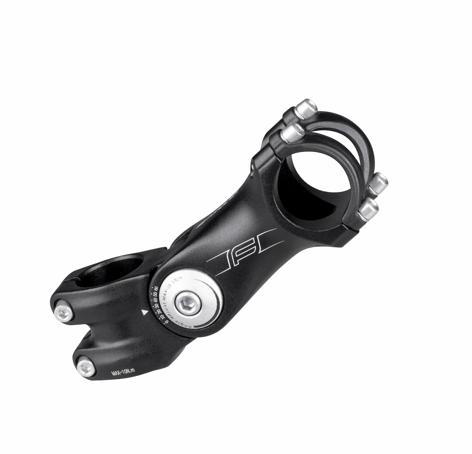 Verstelbare stuurpen inbouw Force S6.4 318/125mm Al Zwart