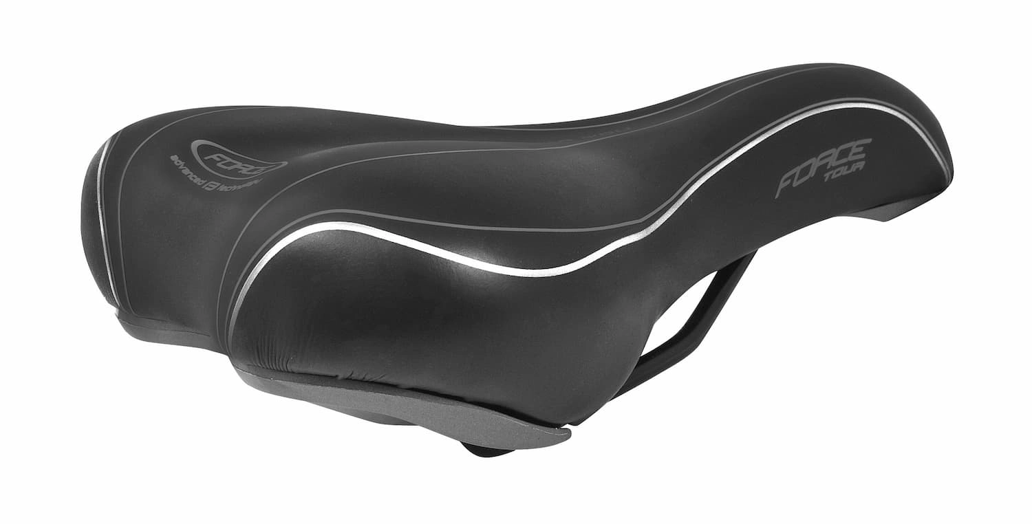 Fietszadel Force Tour Zwart
