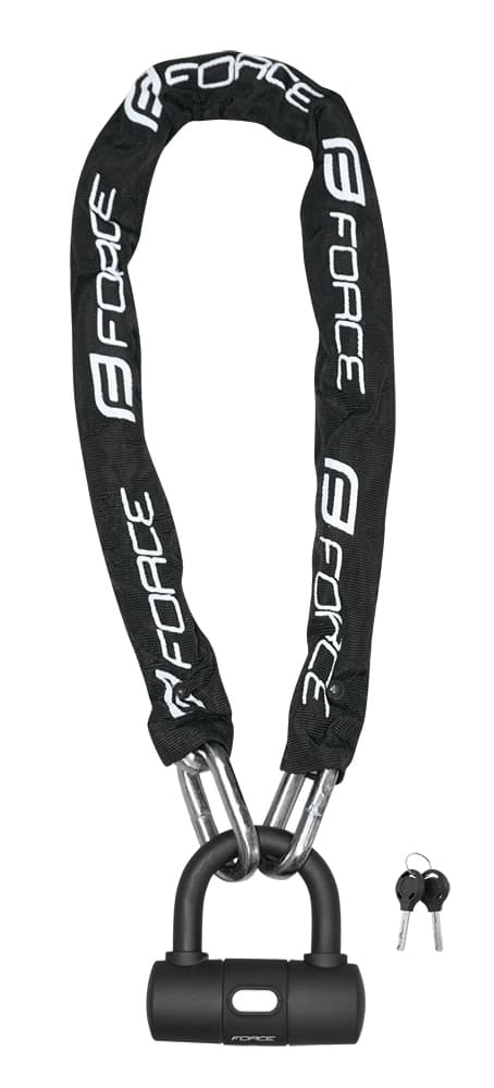 Fietsslot Force 100cm/10mm Zwart