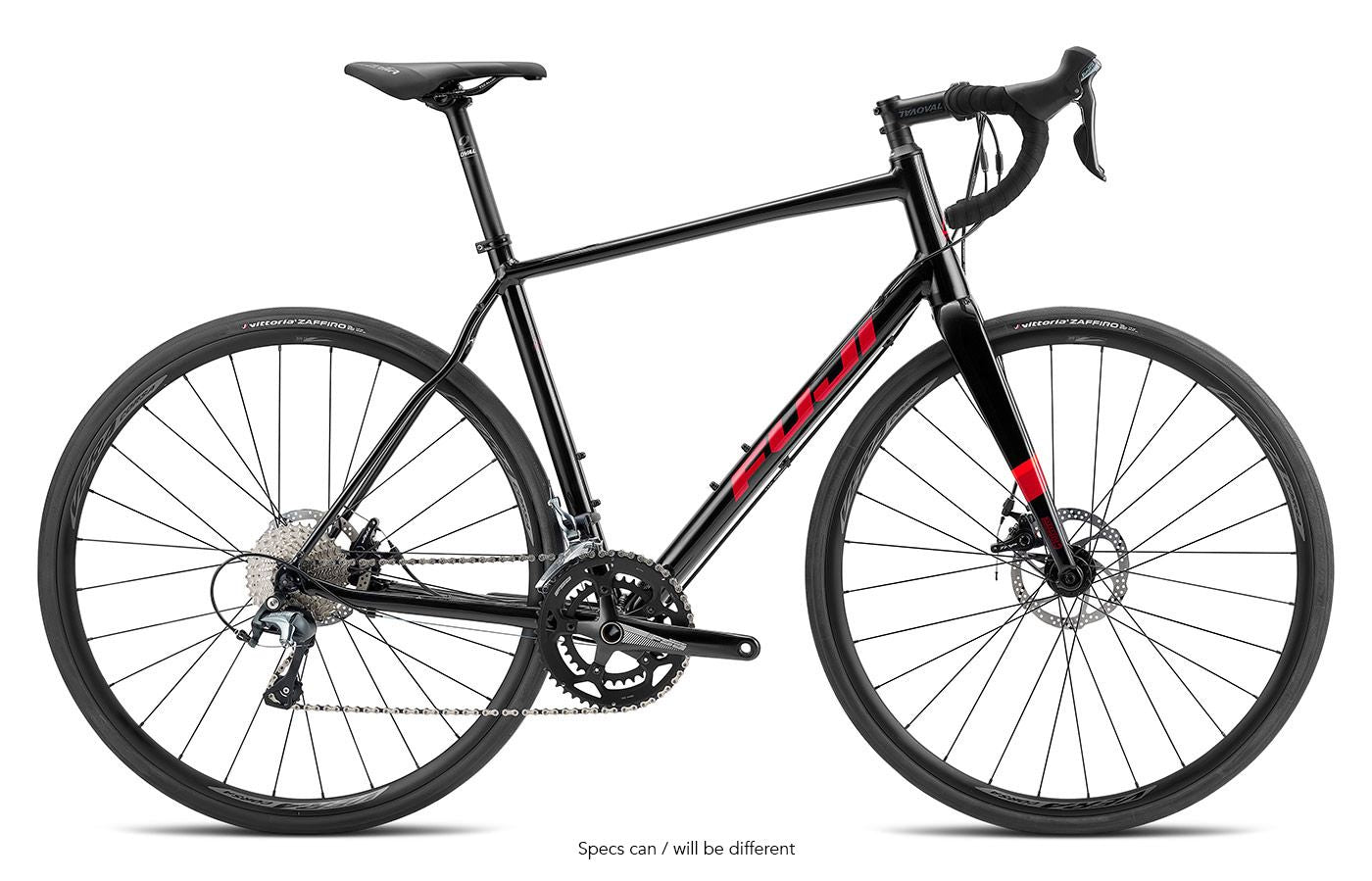 Fuji Sportif 1.3 2023 Heren Racefiets Black/Red 54 Cm