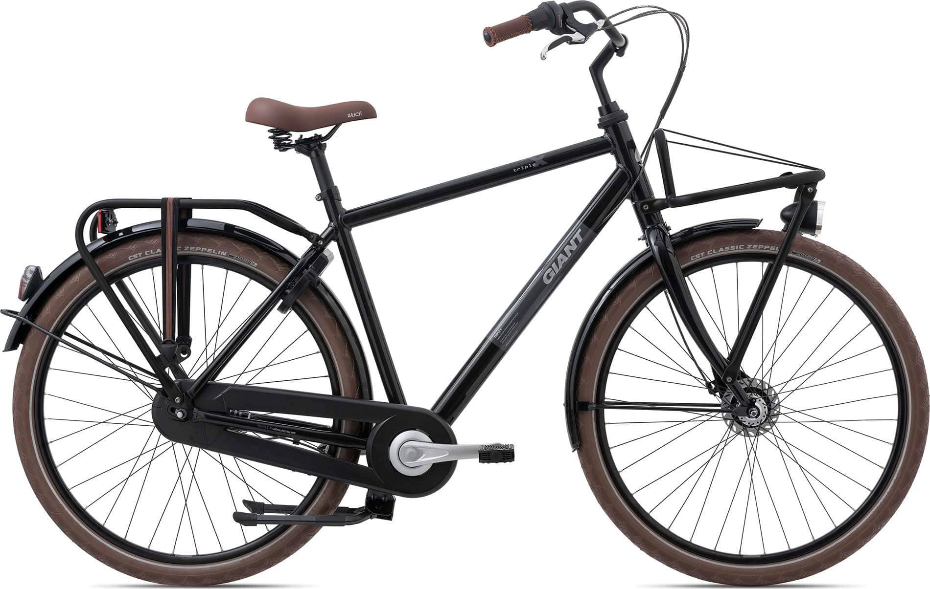 Giant Triple X 1 2023 Heren Transportfiets Metallic Black M
