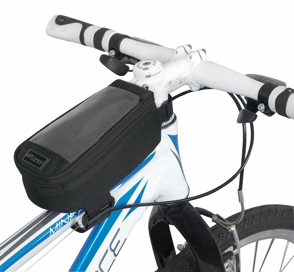 Telefoonhouder Fiets Force frame XL 5.5"top Zwart
