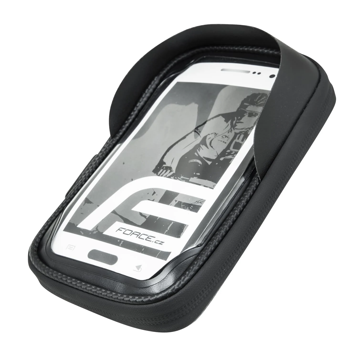 Telefoonhouder Fiets Force Touch Zwart