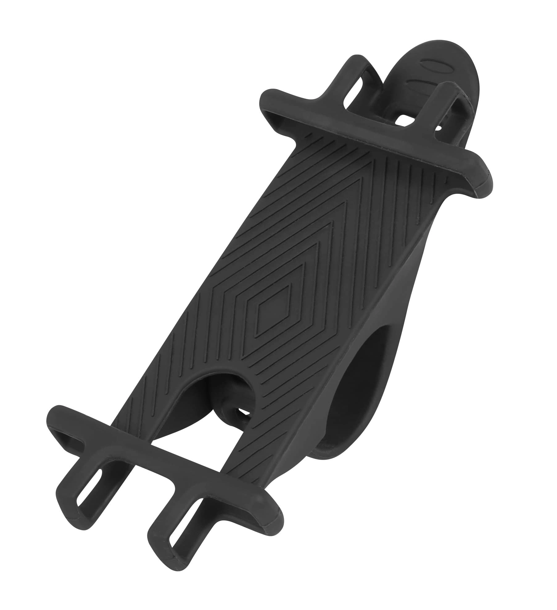 Telefoonhouder Fiets Silicone Zwart