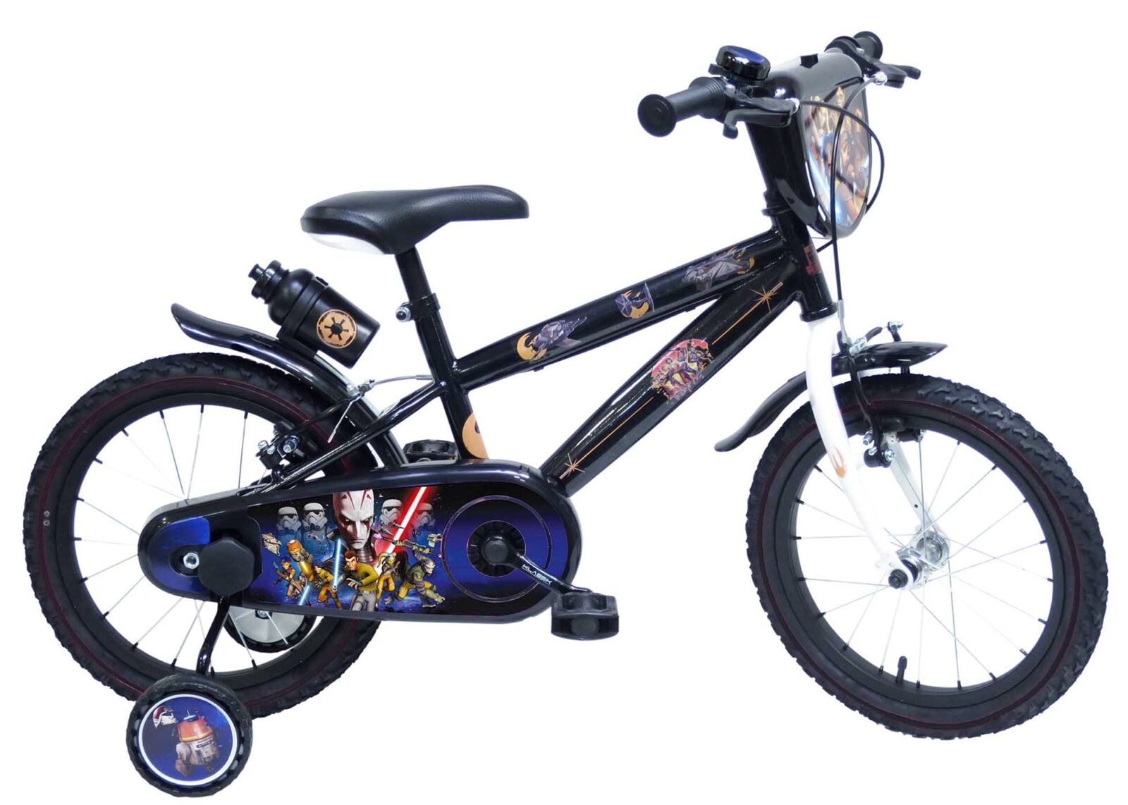 Hollandia Star Wars 16 Inch Jongens Kinderfiets Zwart