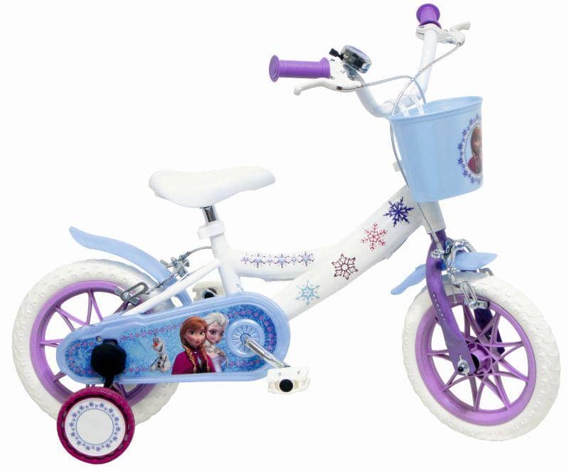 Hollandia Frozen 12 Inch Meisjes Kinderfiets Wit