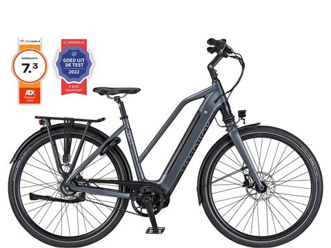 VanDijck Kalii 3.0 Belt Dames Elektrische Fiets Pearl Blue 61 Cm