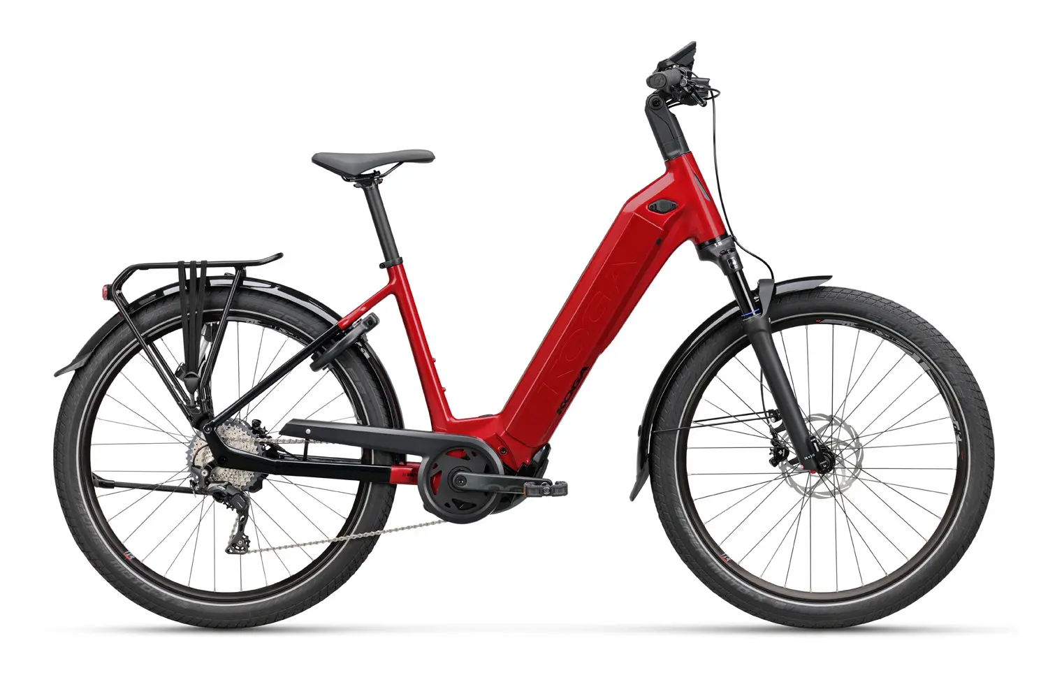 Koga PACE B05 Elektrische Damesfiets Lage Instap met Vering 750Wh S