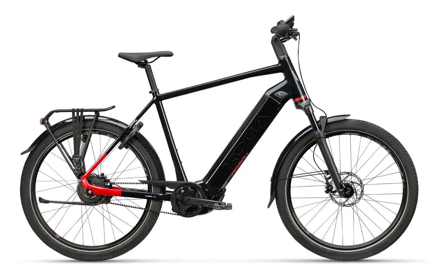 Koga PACE B10 Elektrische Herenfiets Riemaandrijving met Vering 750Wh S