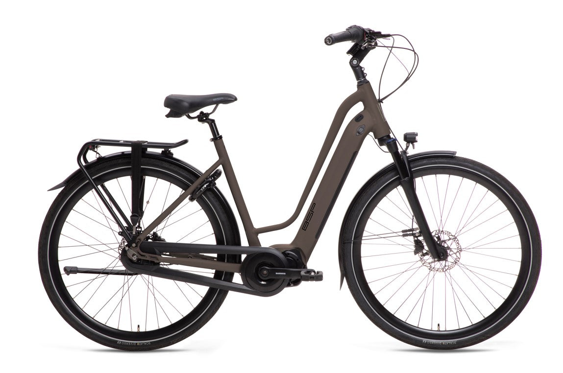 BSP Musa 2023 Dames Elektrische Fiets Dark Oak Mat 51 Cm