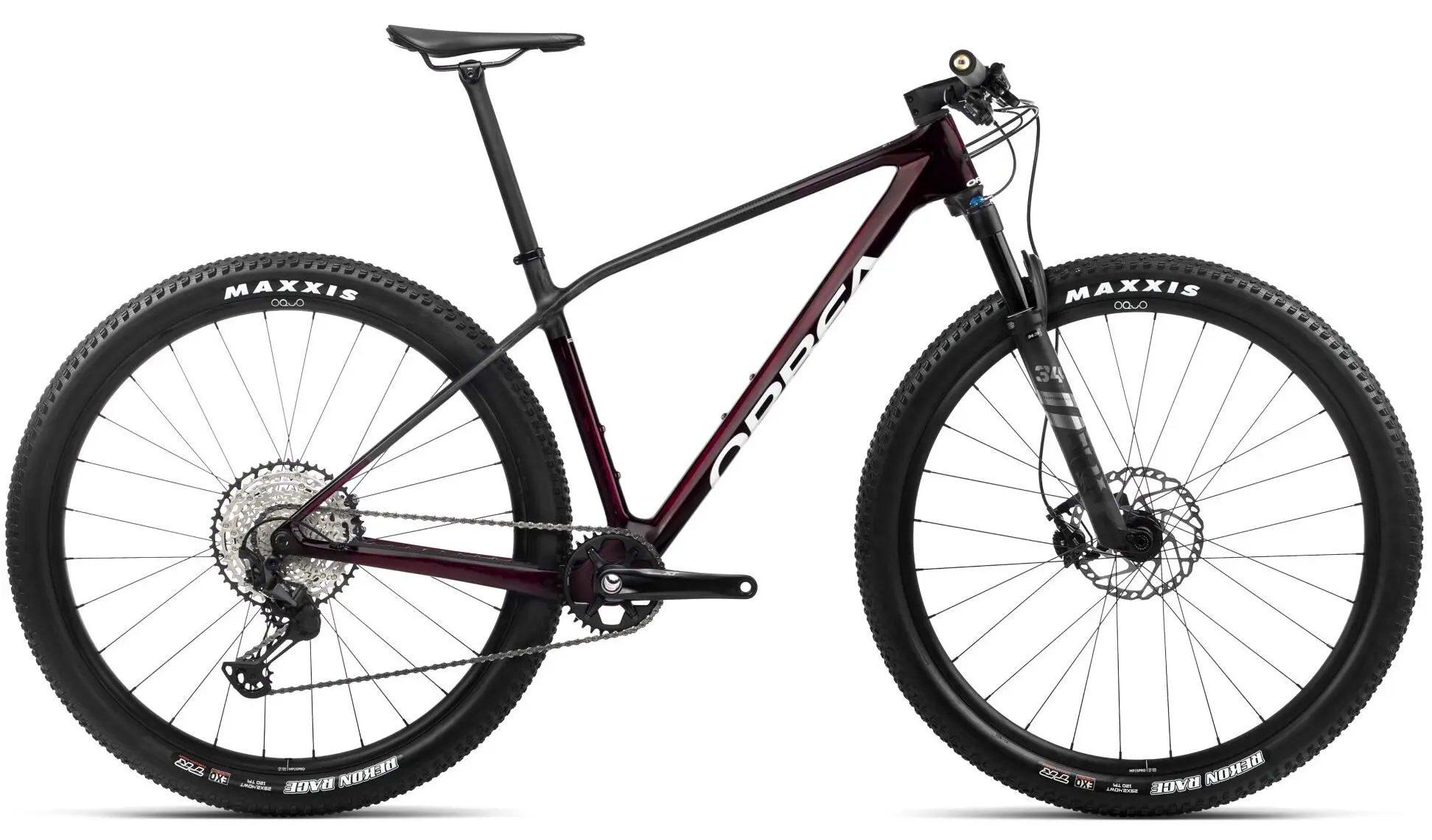 Orbea Alma M ELITE 2024 Mountainbike Carbon 29 Inch Rood L