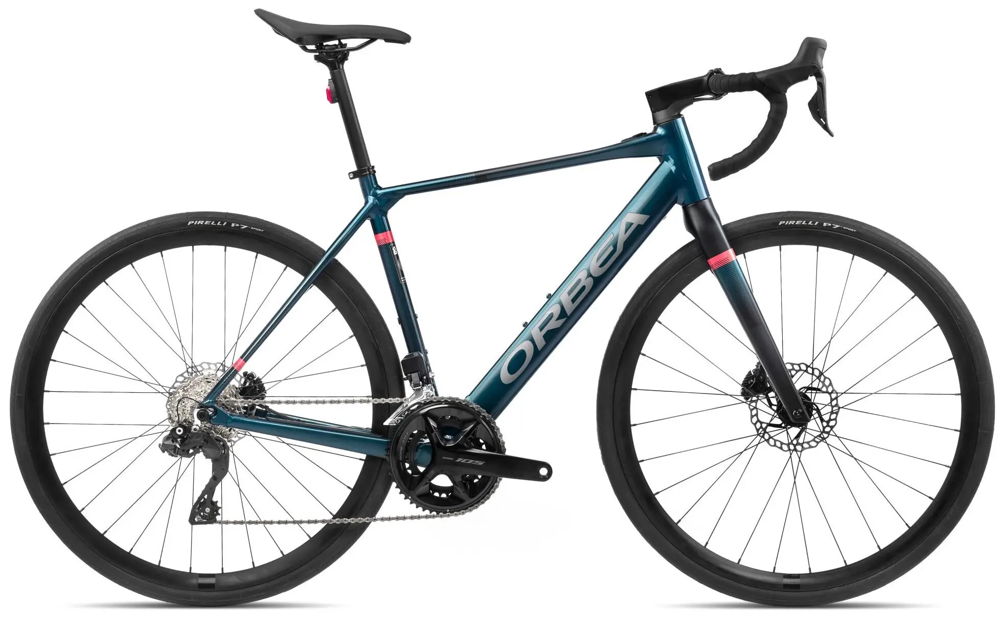 Orbea Gain D30i 2024 Elektrische Racefiets Blauw M