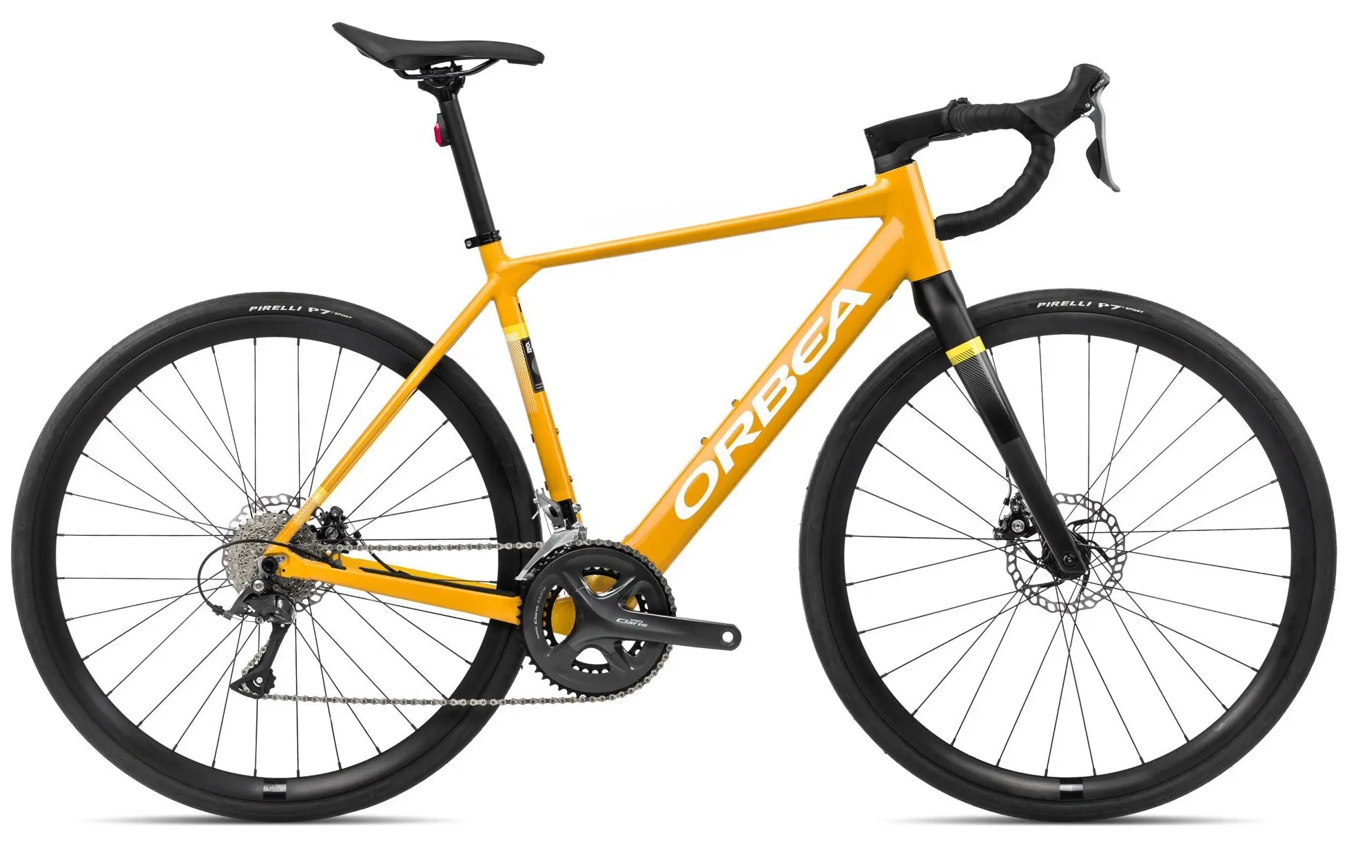 Orbea Gain D50 2024 Elektrische Racefiets Oranje S
