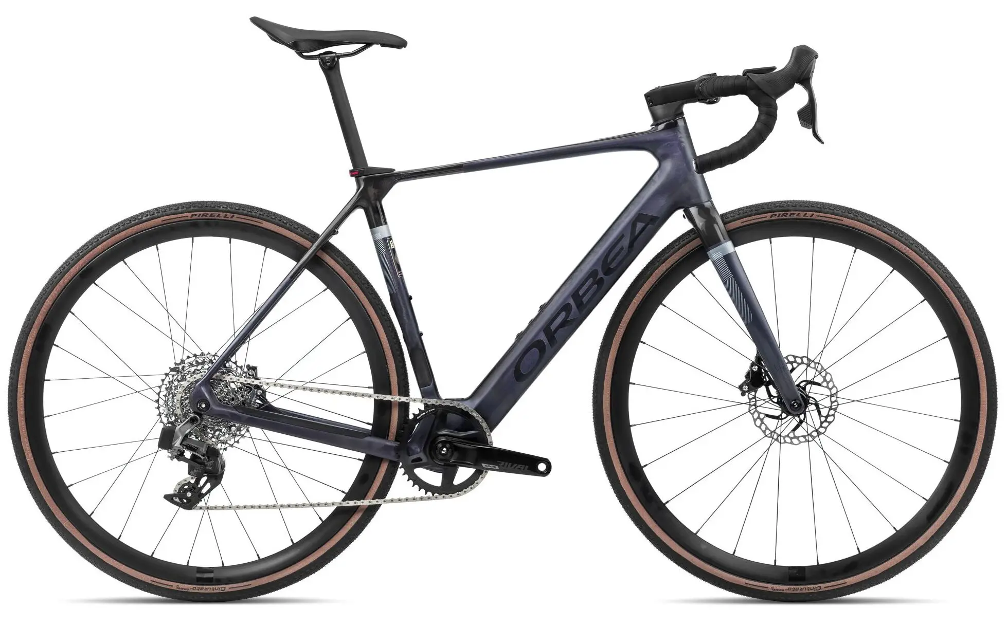 Orbea Gain M31E 1X 2024 Elektrische Gravelbike Carbon Grijs S