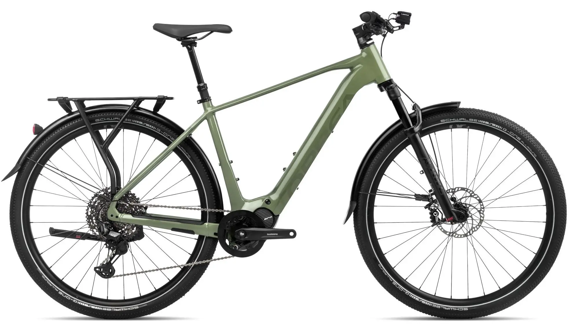 Orbea Kemen 10 2024 Elektrische Herenfiets Middenmotor Groen L