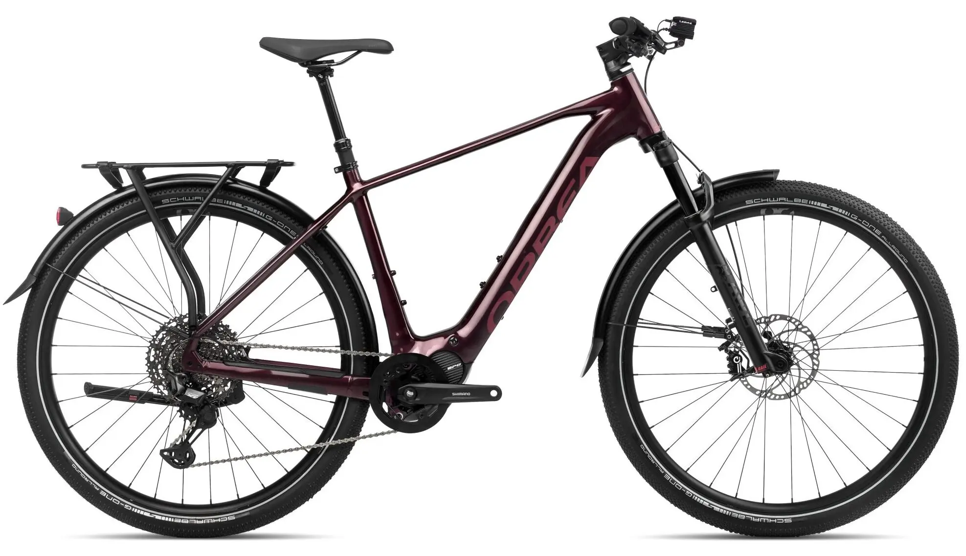 Orbea Kemen 10 2024 Elektrische Herenfiets Middenmotor Rood S