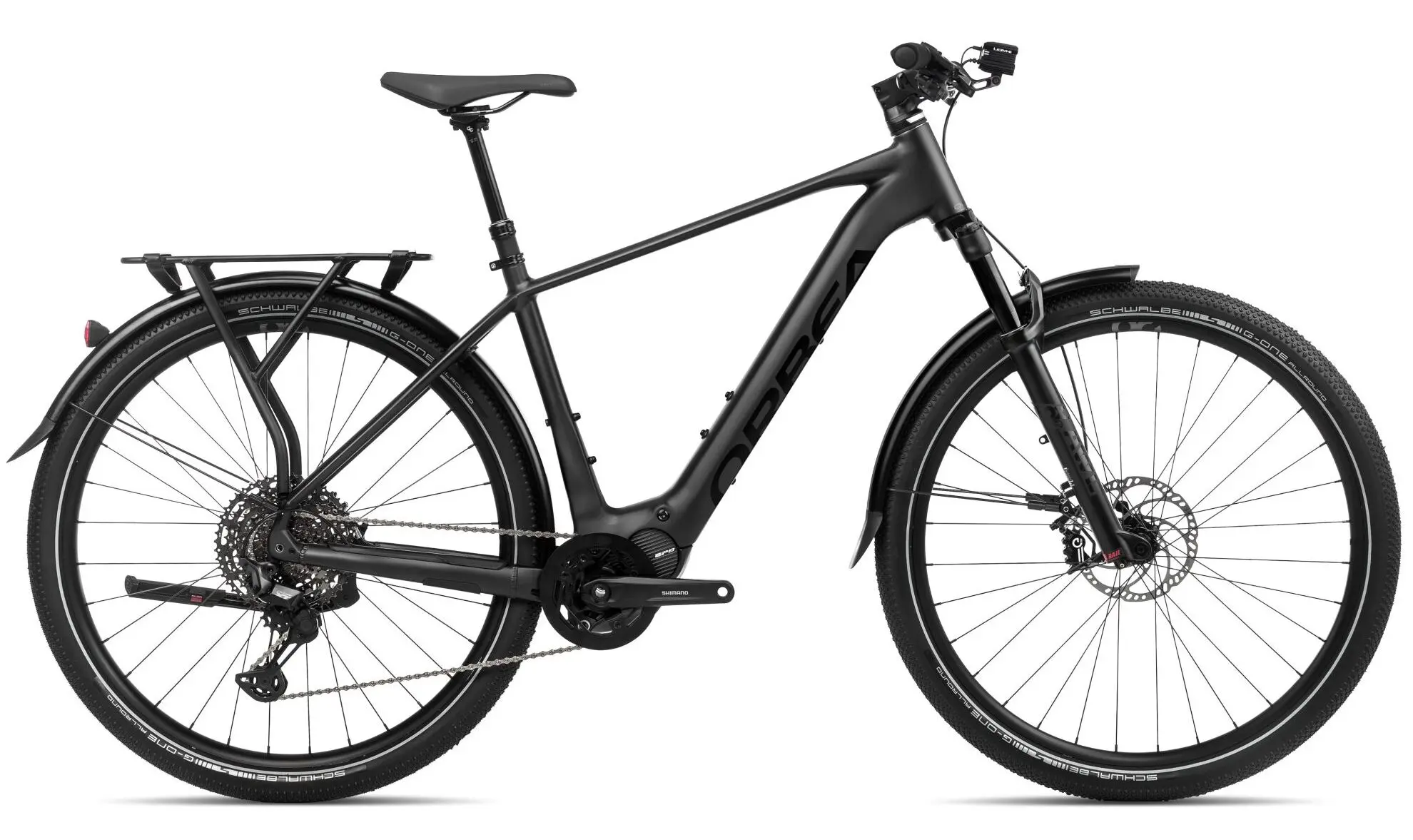 Orbea Kemen 10 2024 Elektrische Herenfiets Middenmotor Zwart L