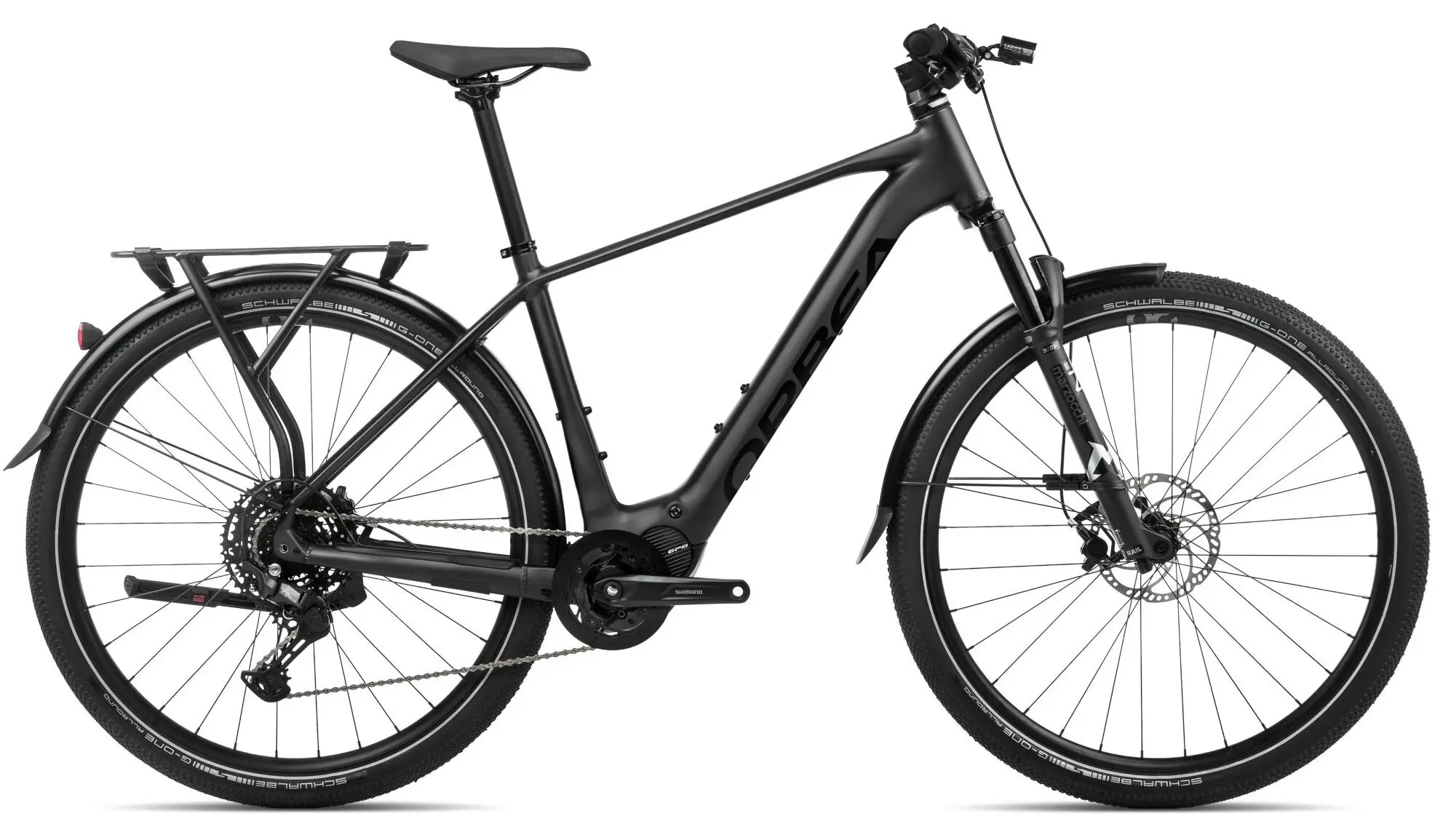 Orbea Kemen 30 2024 Elektrische Herenfiets Middenmotor Zwart S