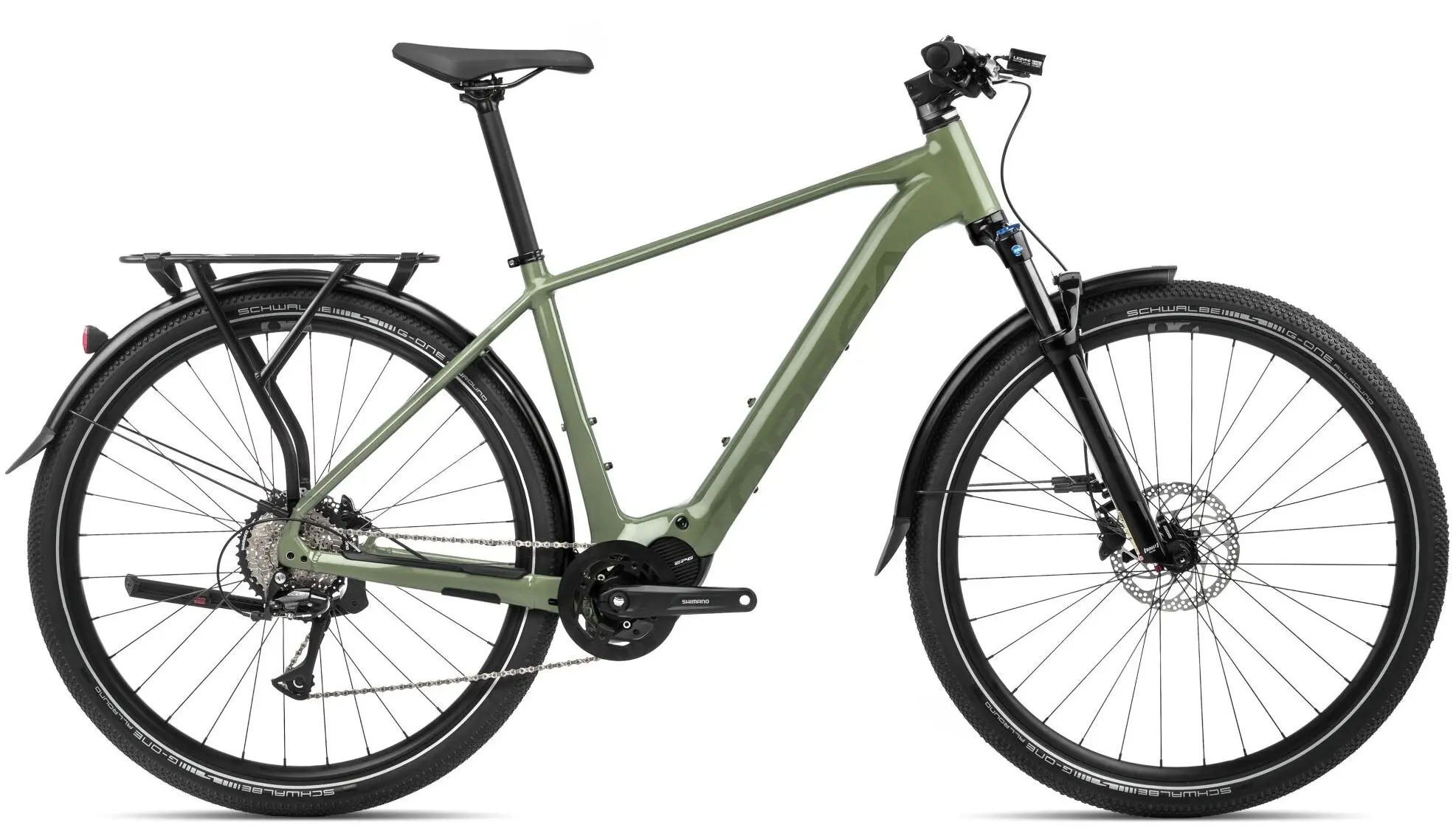 Orbea Kemen 40 2024 Elektrische Herenfiets Middenmotor Groen M