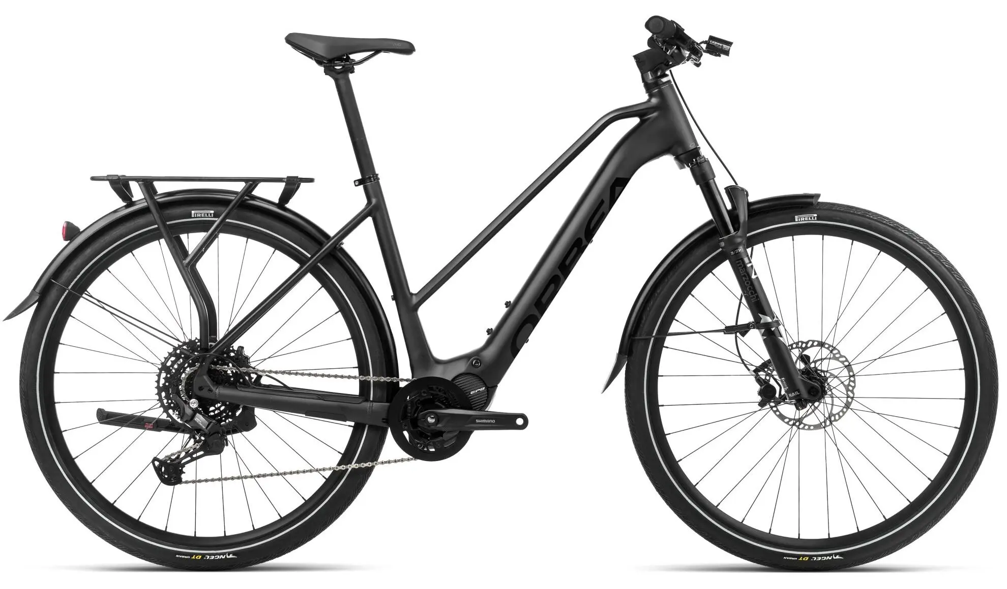 Orbea Kemen Mid 30 2024 Elektrische Damesfiets Middenmotor Zwart S