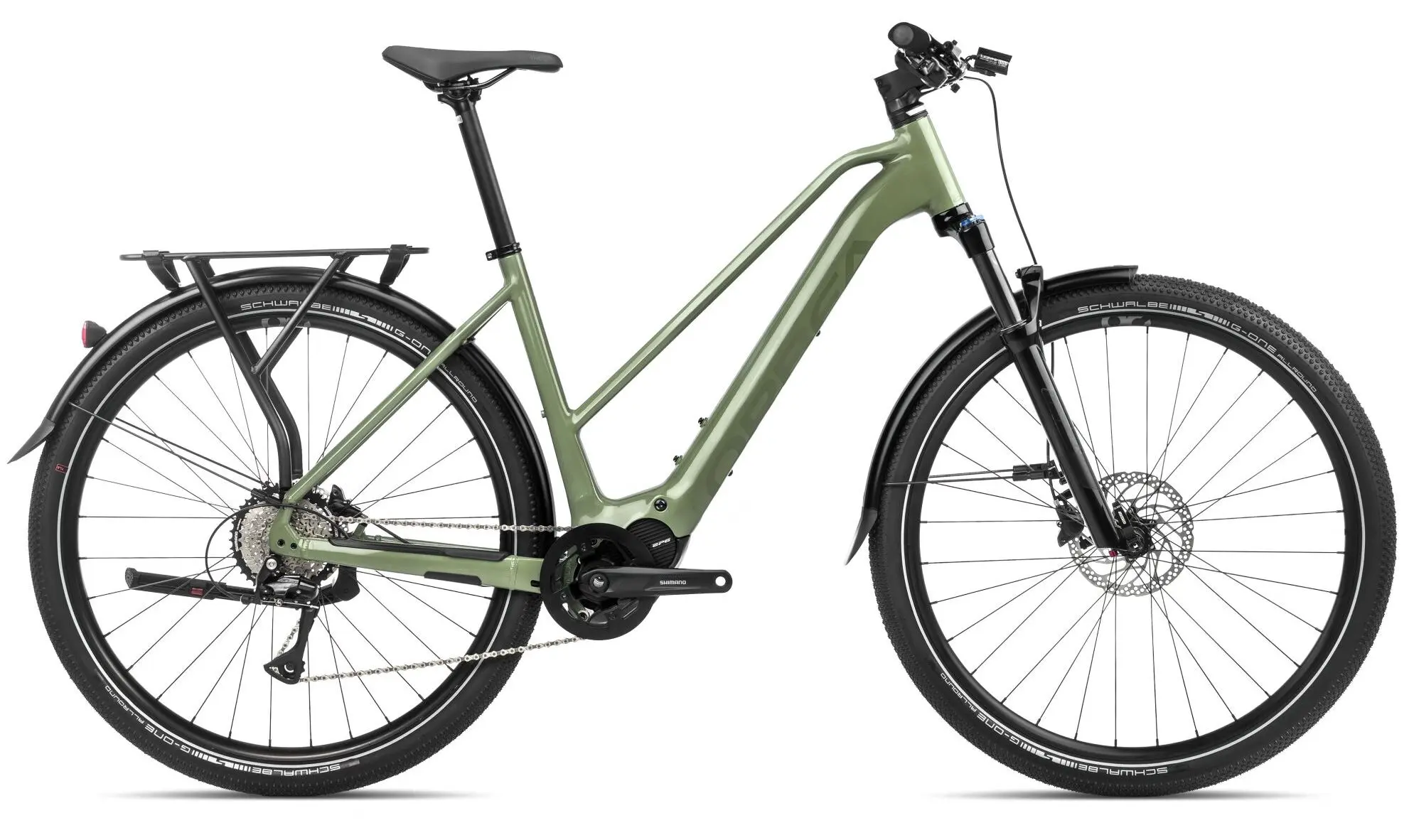 Orbea Kemen Mid 40 2024 Elektrische Damesfiets Middenmotor Groen S