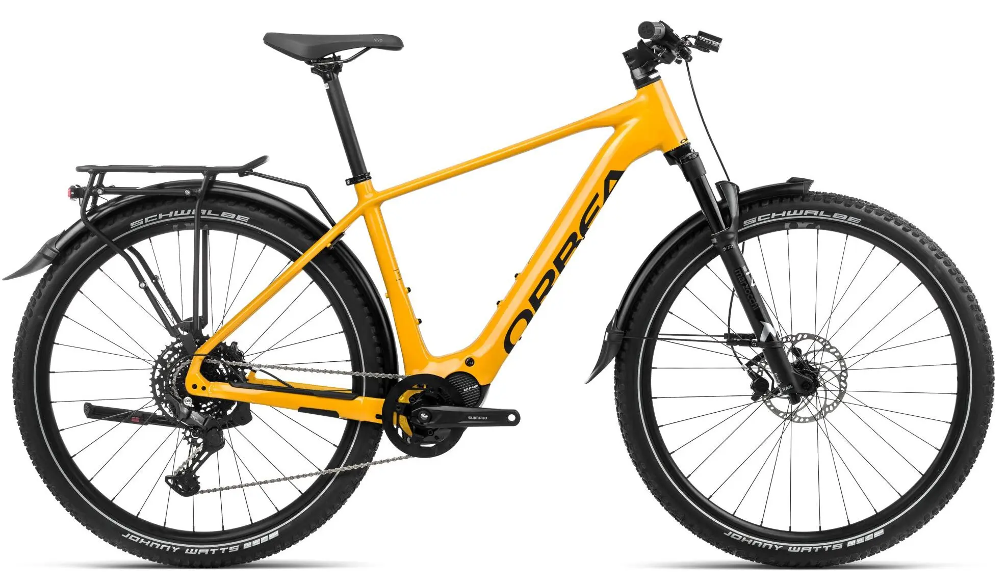 Orbea Kemen SUV 30 2024 Elektrische Herenfiets Middenmotor Oranje S