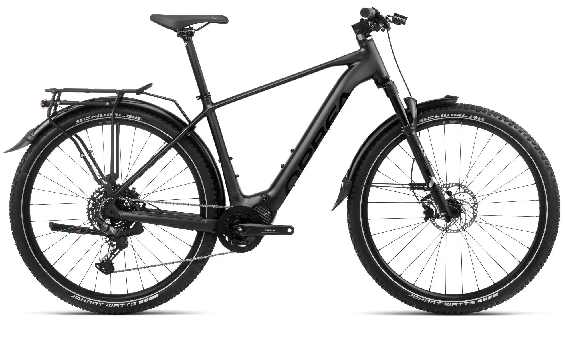 Orbea Kemen SUV 30 2024 Elektrische Herenfiets Middenmotor Zwart L