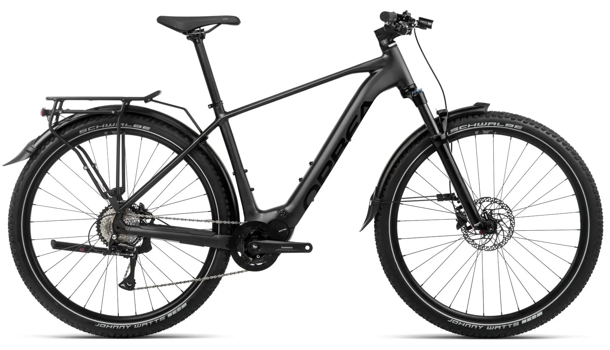Orbea Kemen SUV 40 2024 Elektrische Herenfiets Middenmotor Zwart S