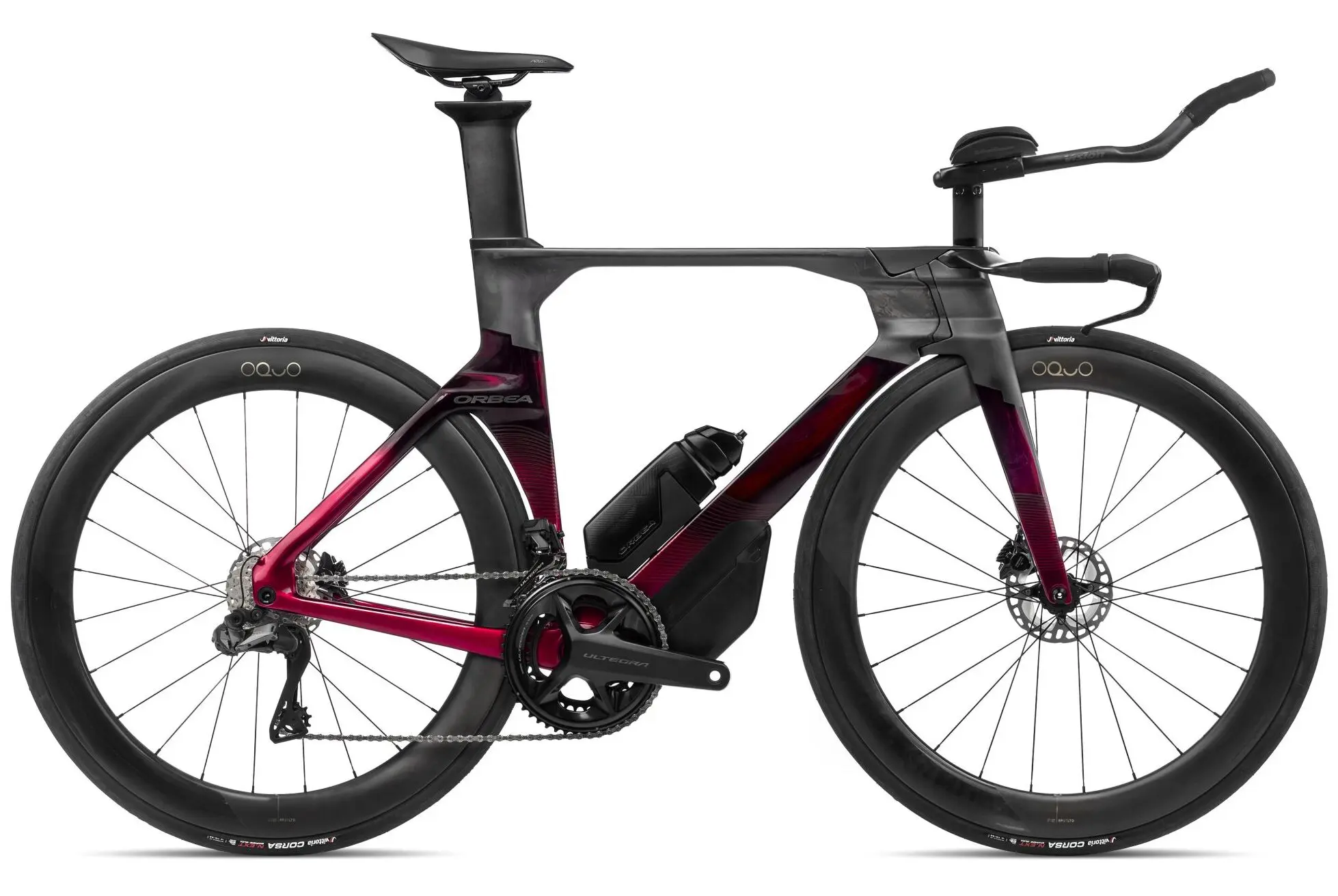 Orbea ORDU M20ILTD 2024 Triathlon Fiets Carbon Rood S-M