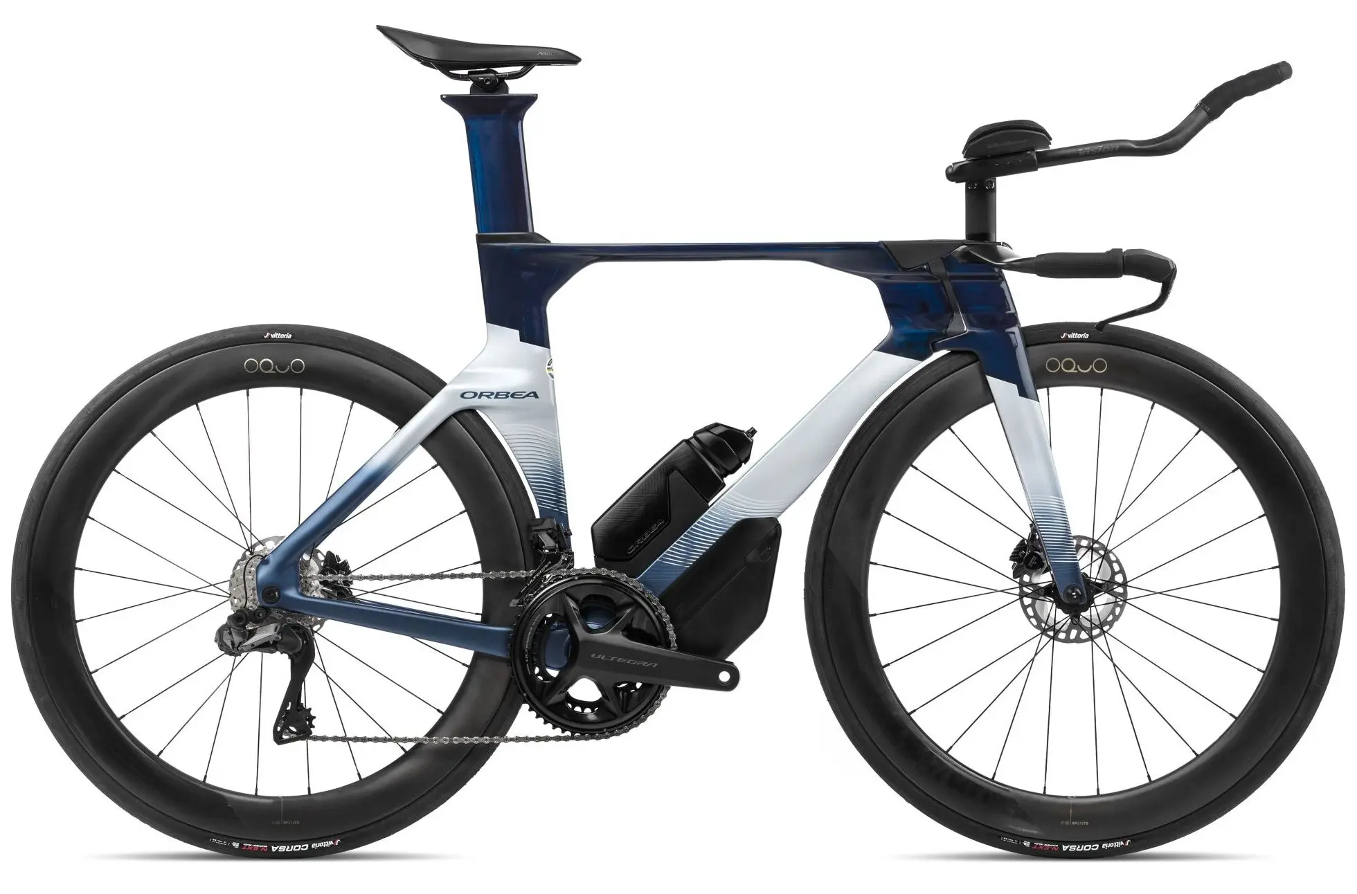 Orbea ORDU M20ILTD 2024 Triathlon Fiets Carbon Wit M-L
