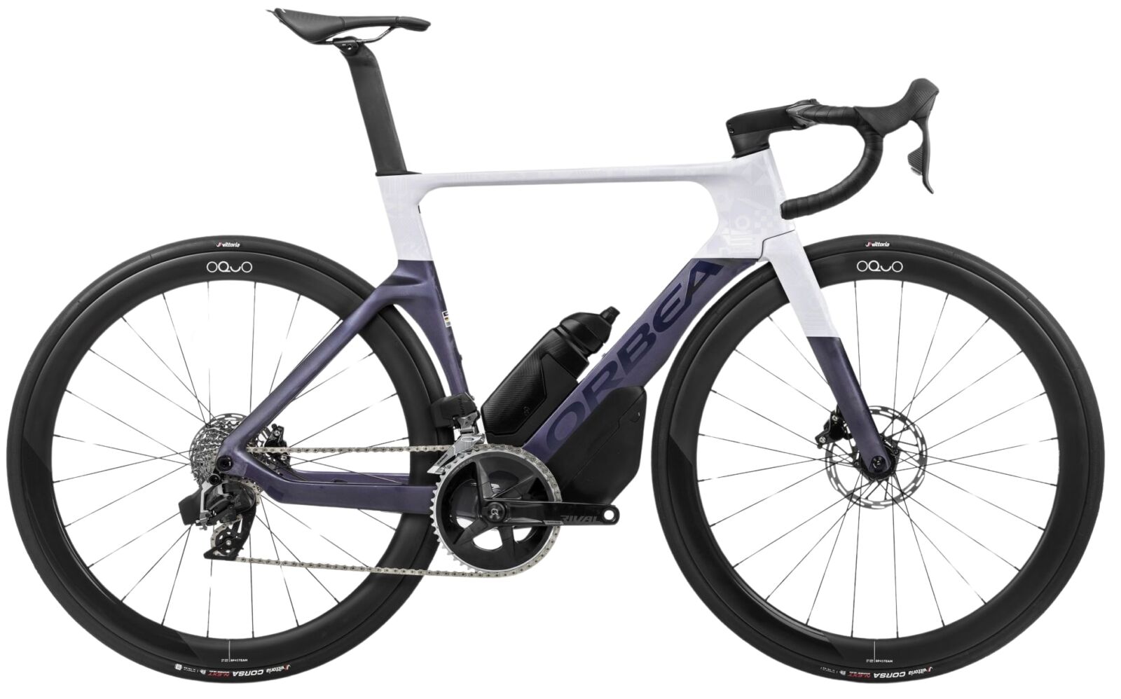 Orbea Orca Aero M31ELTD PWR 2024 Racefiets Carbon Wit 53cm