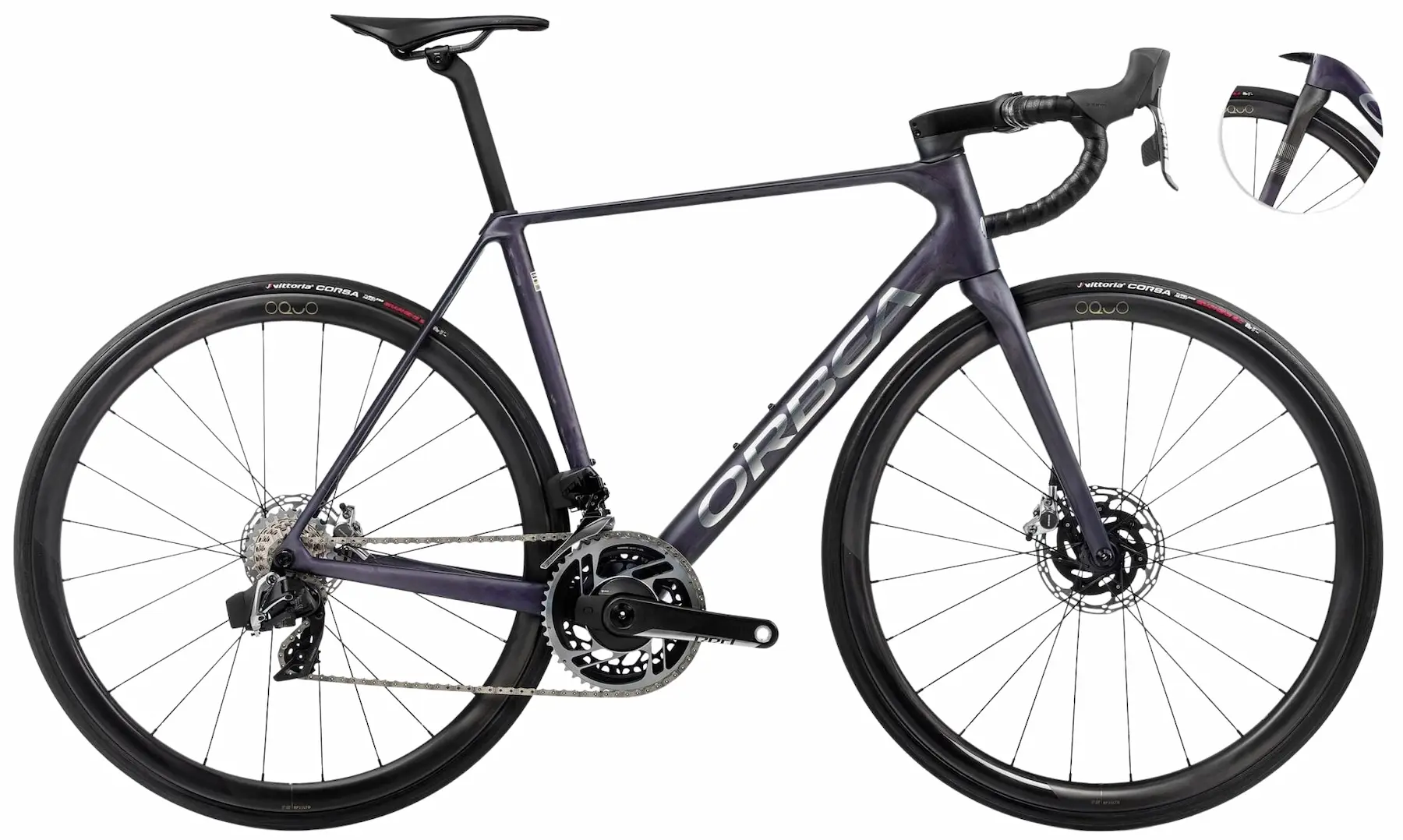 Orbea Orca M11ELTD PWR 2024 Racefiets Carbon Zwart 49cm