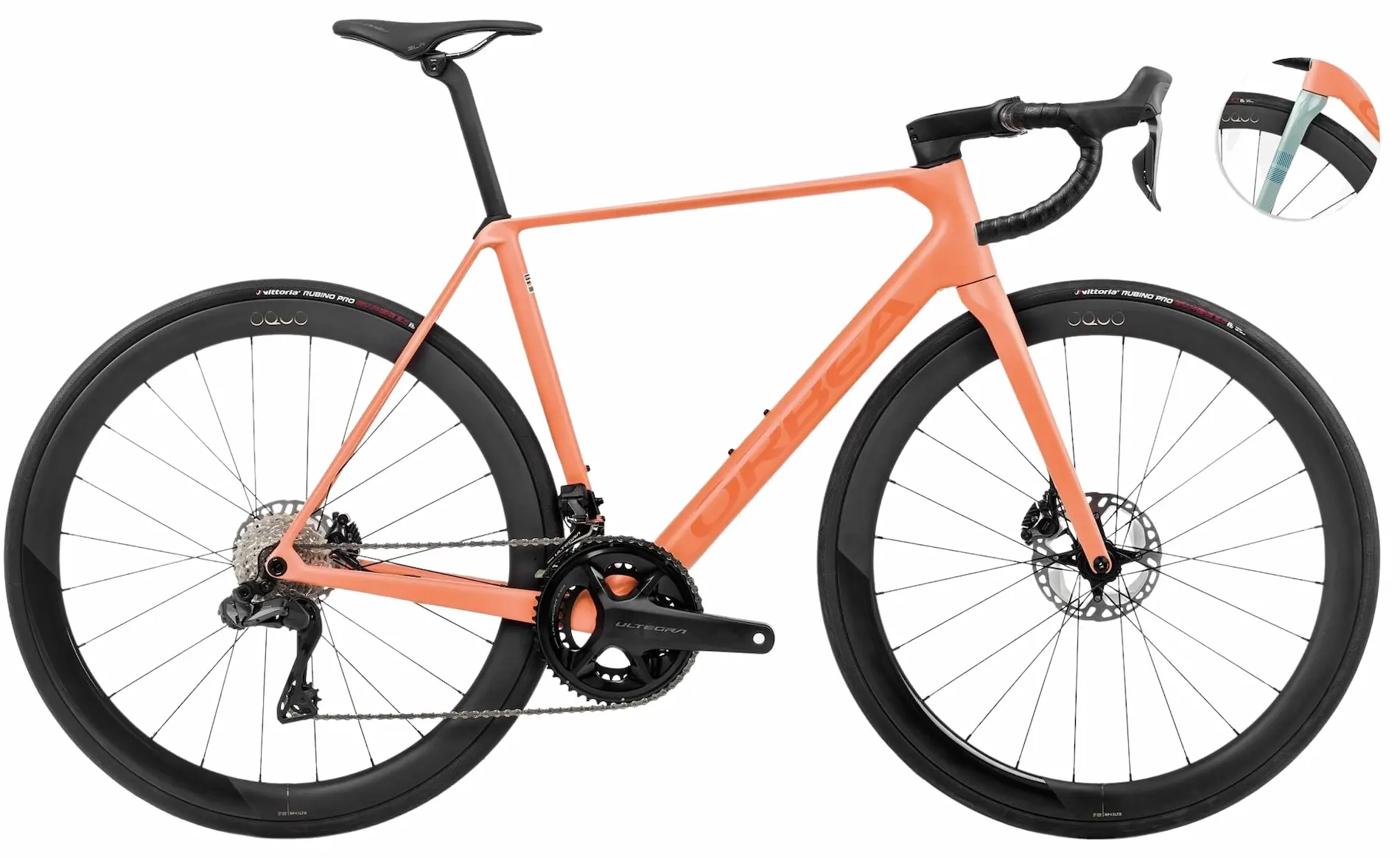Orbea Orca M20ILTD 2024 Racefiets Carbon Oranje 53cm