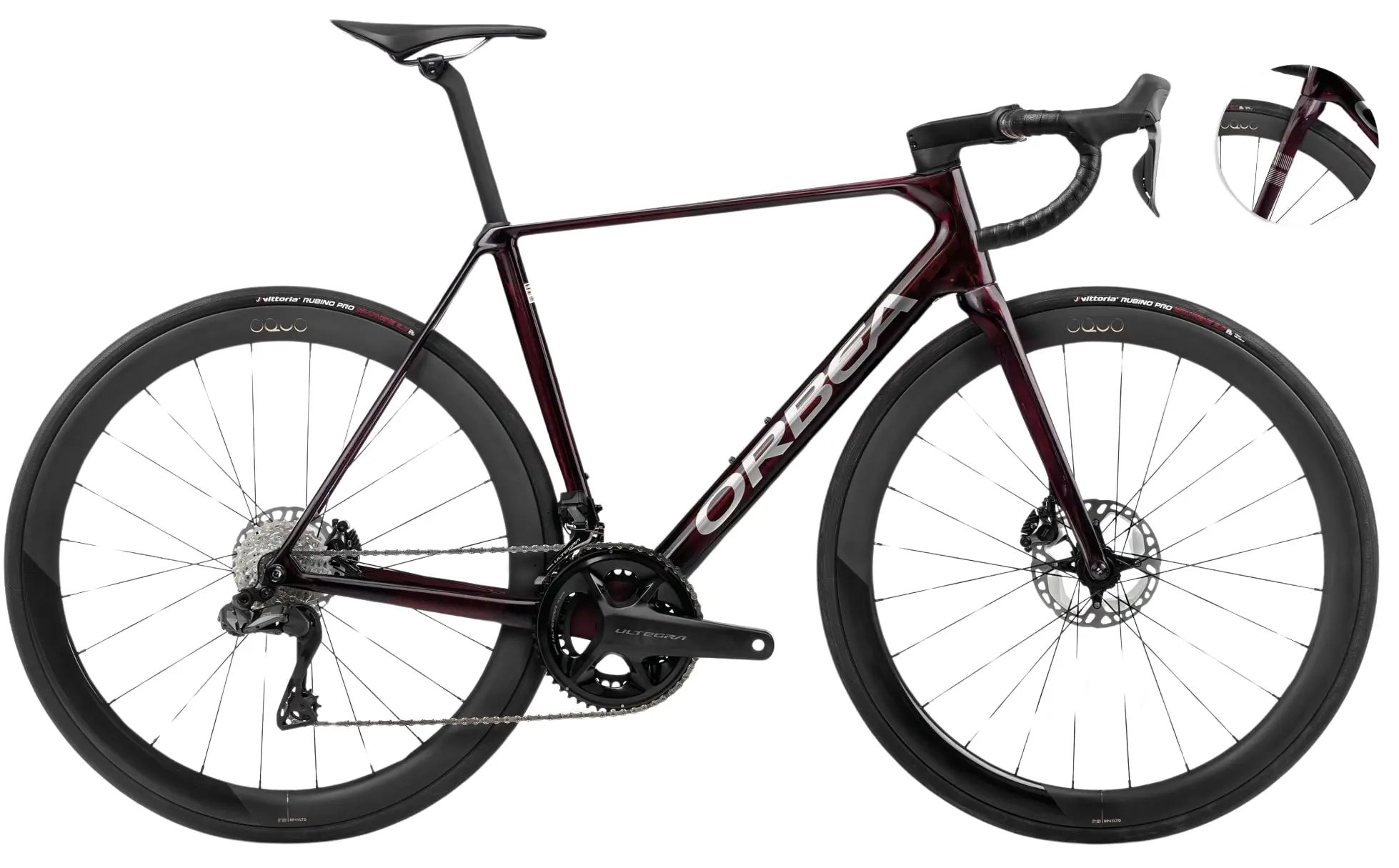 Orbea Orca M20ILTD 2024 Racefiets Carbon Rood 49cm