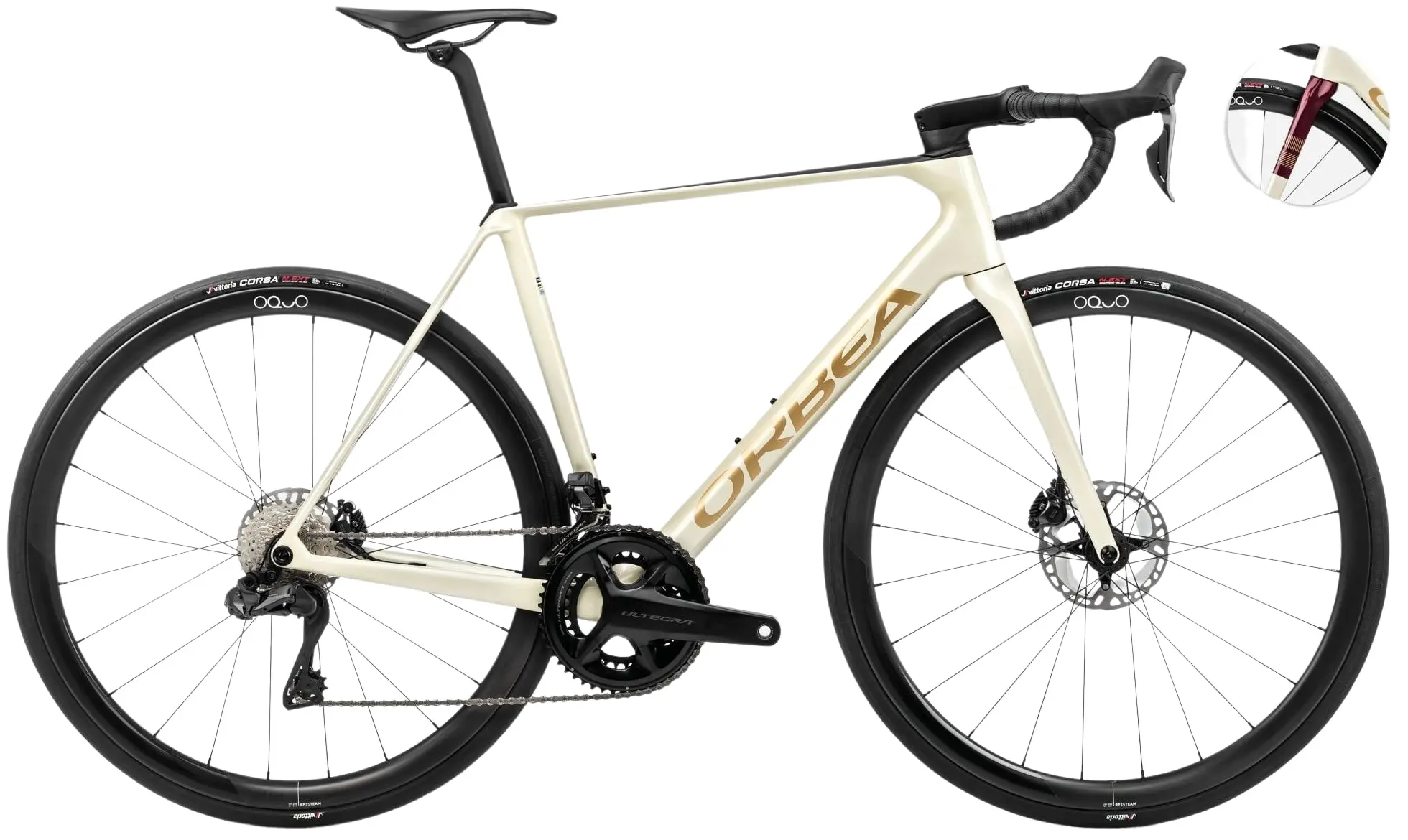 Orbea Orca M20ITEAM 2024 Racefiets Carbon Wit 57cm