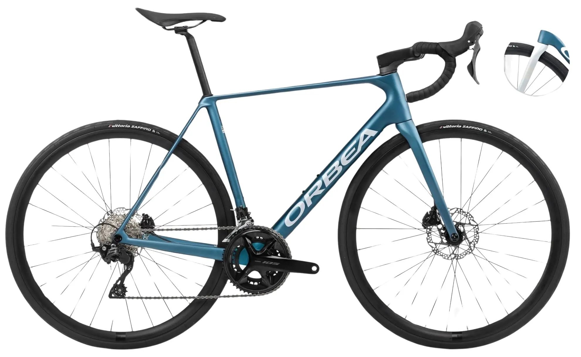 Orbea Orca M30 2024 Racefiets Carbon Blauw 47cm