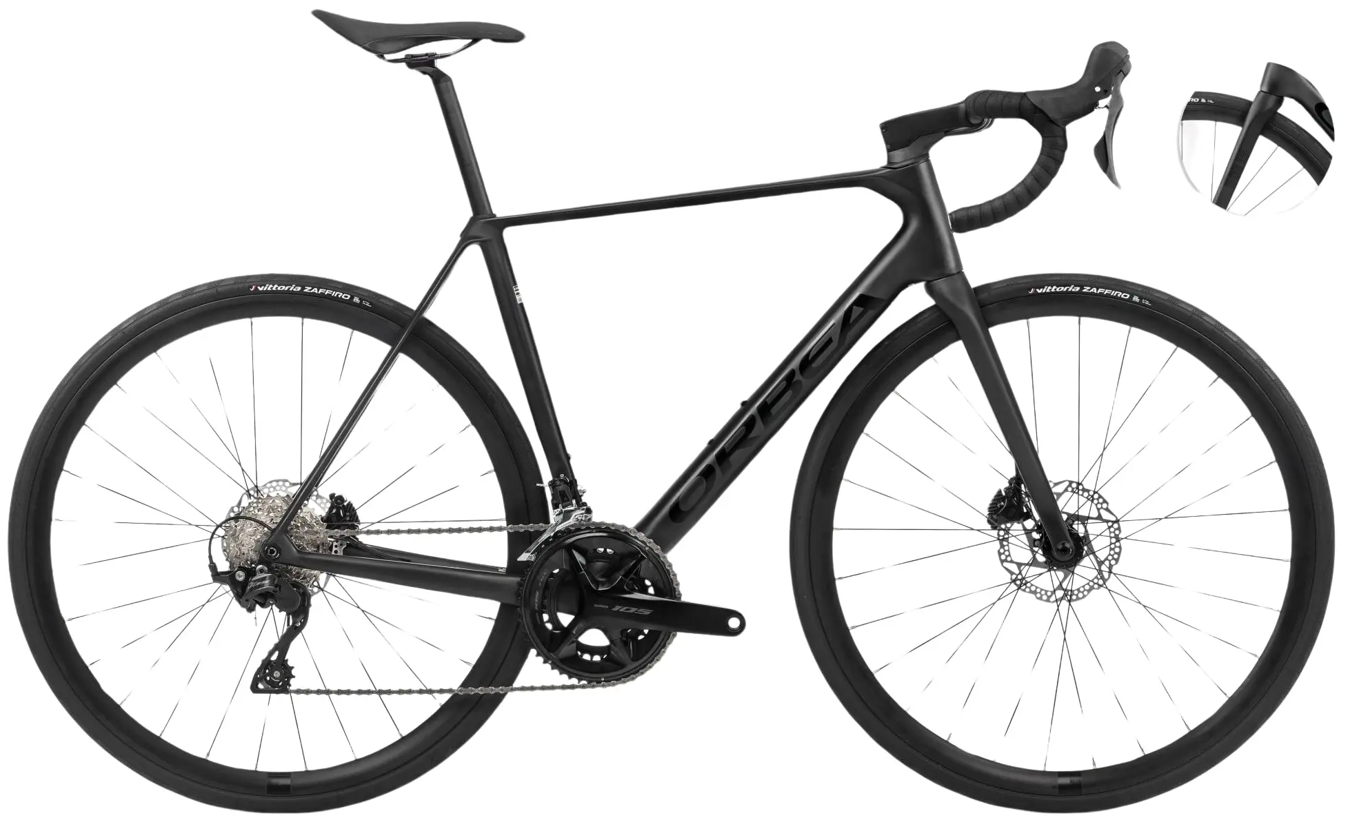 Orbea Orca M30 2024 Racefiets Carbon Zwart 49cm