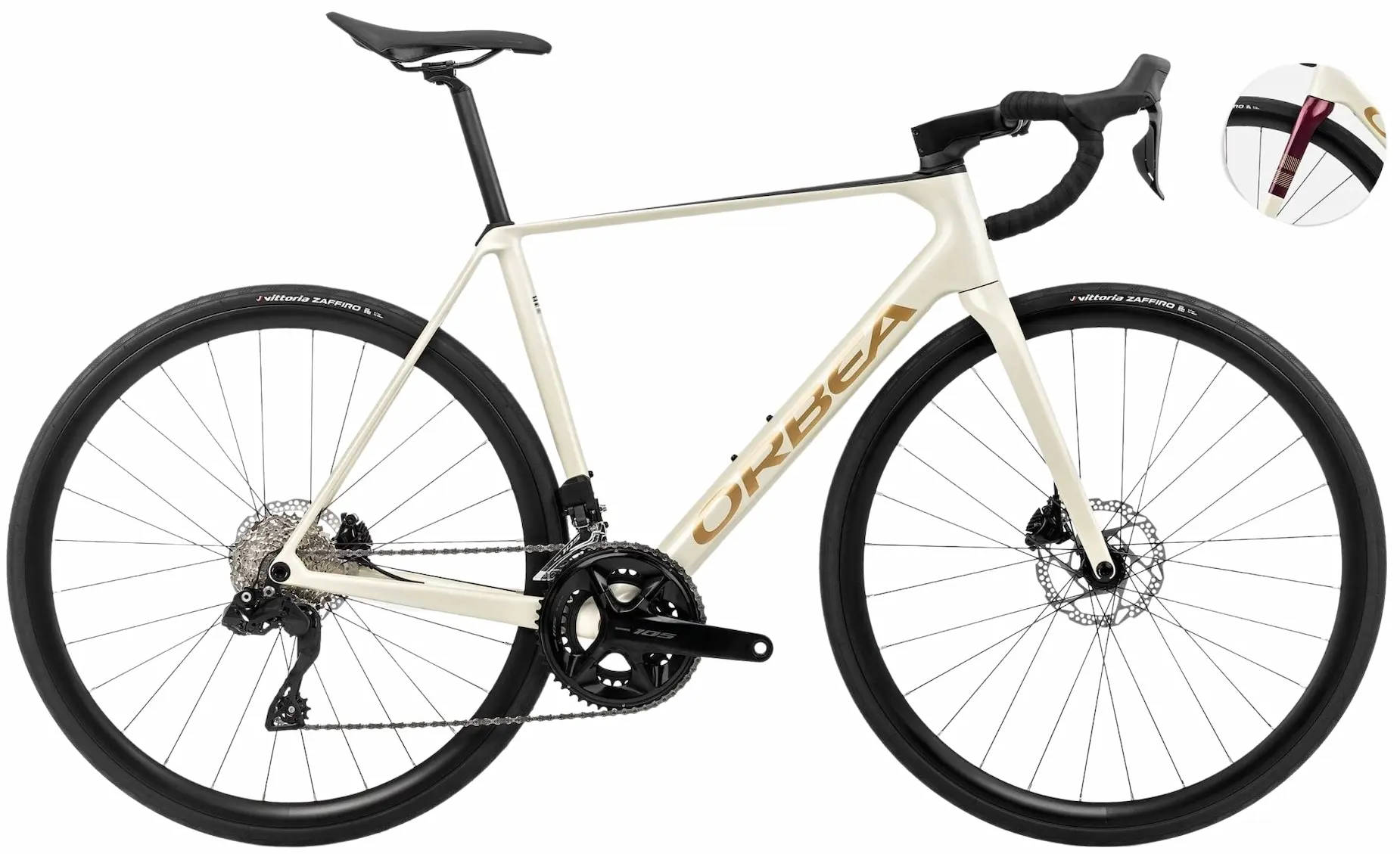 Orbea Orca M30I 2024 Racefiets Carbon Wit 60cm