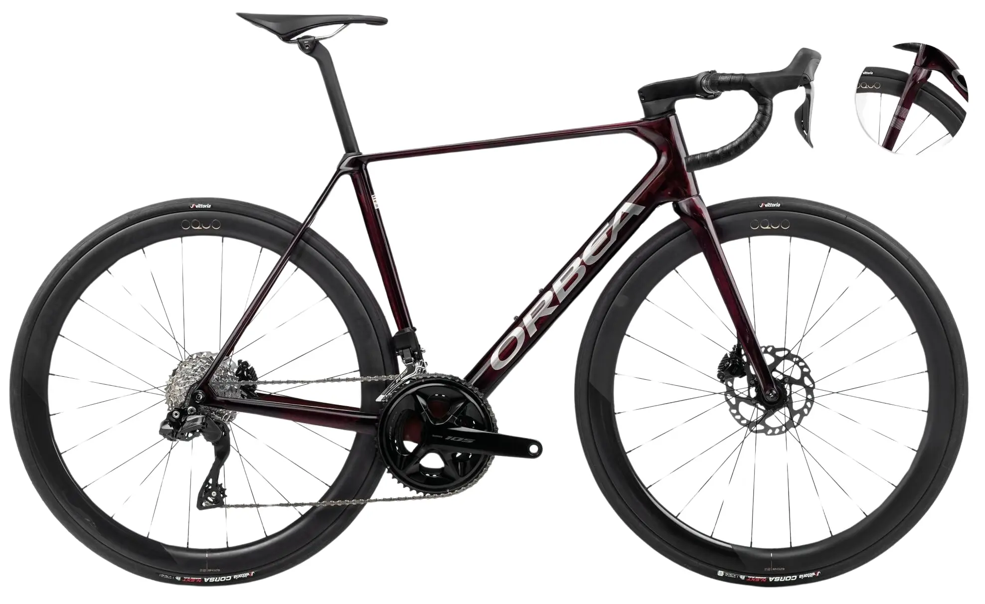 Orbea Orca M30ILTD PWR 2024 Racefiets Carbon Rood 51cm