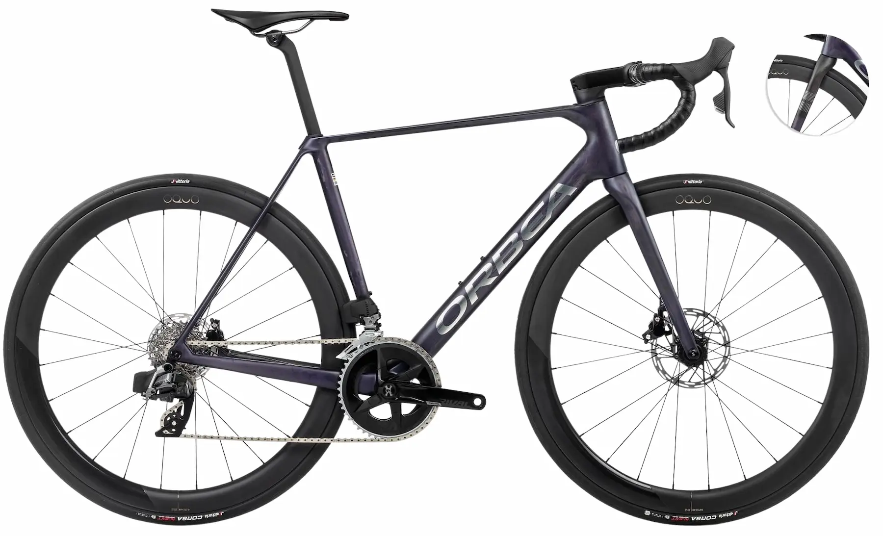 Orbea Orca M31ELTD PWR 2024 Racefiets Carbon Zwart 55cm