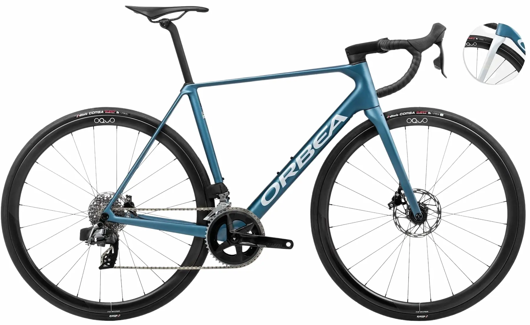 Orbea Orca M31ETEAM 2024 Racefiets Carbon Blauw 47cm