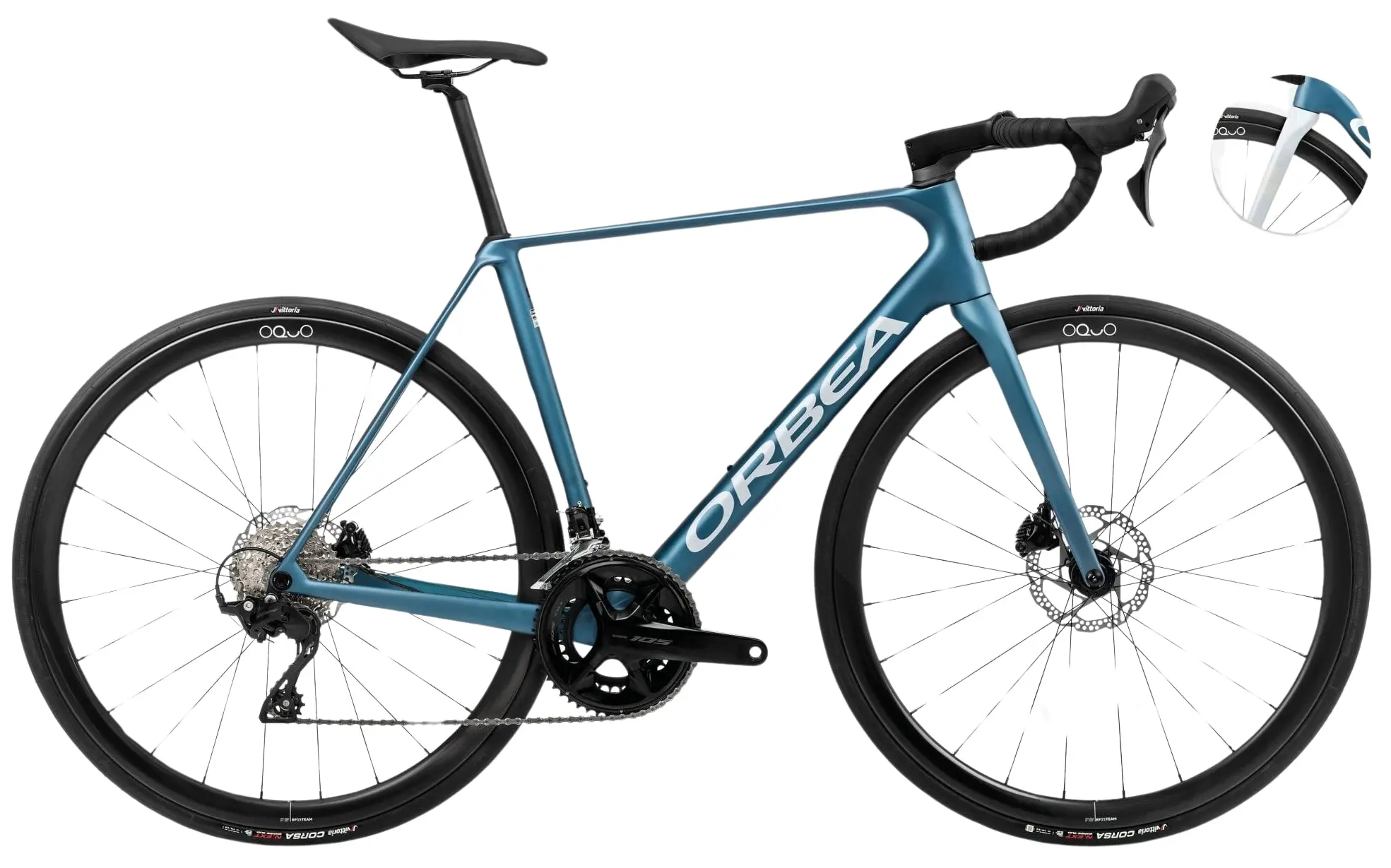 Orbea Orca M35 2024 Racefiets Carbon Blauw 60cm
